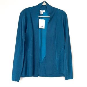 New Blue Green Knit Cardigan